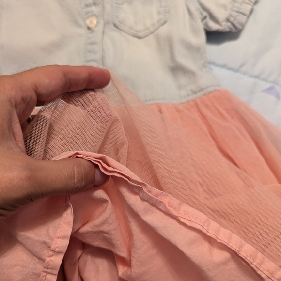 Oshkosh Tulle Toddler Girl Dress - Picture 7 of 7